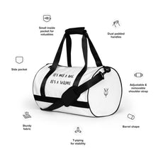 Load image into Gallery viewer, It's a Satchel! gym bag