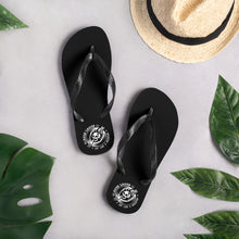 Load image into Gallery viewer, Black FS Logo Flip-Flops