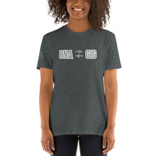 Load image into Gallery viewer, "BNA to Gig and back" Short-Sleeve Unisex T-Shirt