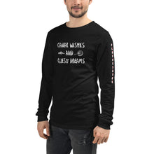 Load image into Gallery viewer, Caviar Wishes and Queso Dreams Unisex Long Sleeve Tee