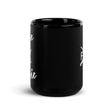 Load image into Gallery viewer, &quot;Here for the Music&quot; Black Glossy Mug

