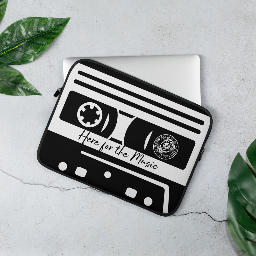 Music Lover Cassette Tape Laptop Sleeve