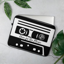 Load image into Gallery viewer, Music Lover Cassette Tape Laptop Sleeve
