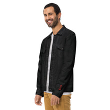 Load image into Gallery viewer, Knives out Unisex denim jacket
