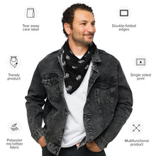 Load image into Gallery viewer, All-over FS Skull and Flying V bandana
