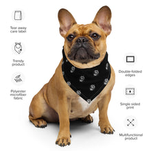 Load image into Gallery viewer, All-over FS Skull and Flying V bandana
