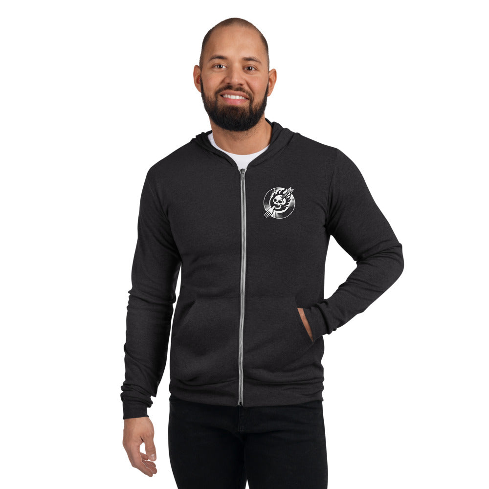 Unisex  Flavor Savor Logo Zip hoodie