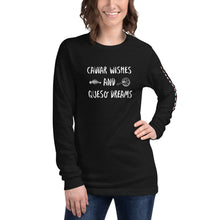 Load image into Gallery viewer, Caviar Wishes and Queso Dreams Unisex Long Sleeve Tee

