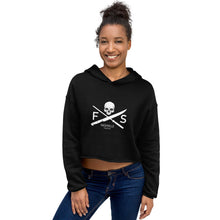 Load image into Gallery viewer, Knife and Steel ladies Crop Hoodie
